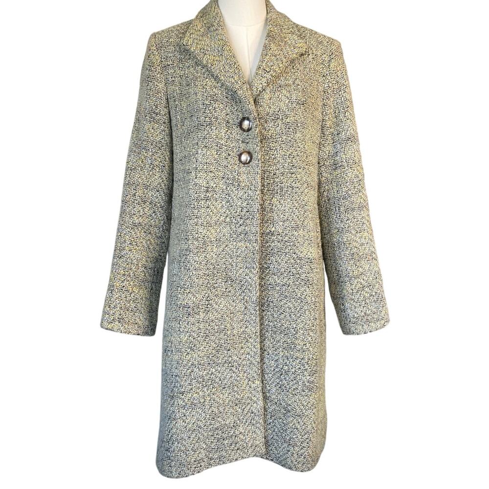 Chic Women's Tweed Trench Coat